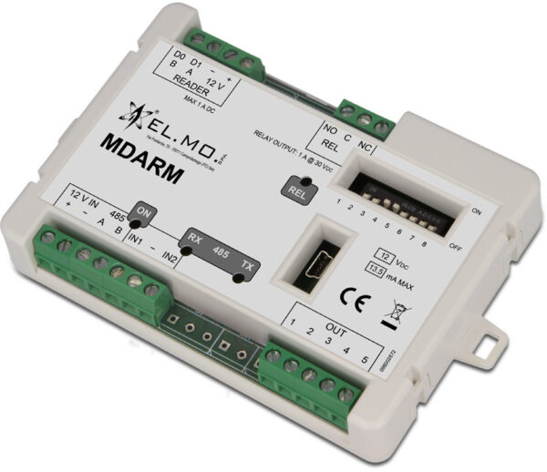 ELMO MDARM Modulo inseritore su bus RS-485 indirizzato da utilizzare con un lettore esterno