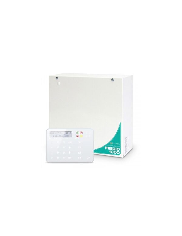 ELMO P2006 KIT CENTRALE SERIE PREGIO 1000 - 8/16 ING. ESP. 48 CABLATI/ WIRELESS IN BOX + ANIMA B