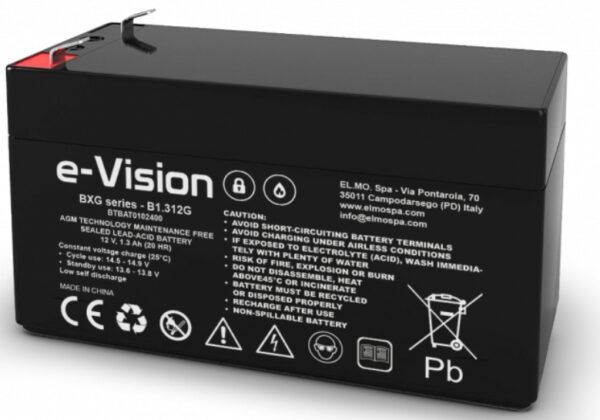 ELMO B1.312G Batteria e-Vision AGM 2,2 Ah / 12 V