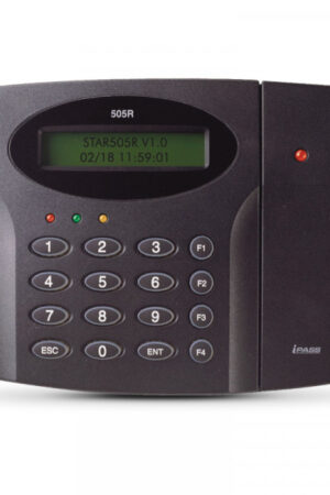 elmo IP505R Lettore di prossimità standalone (EM 125 kHz) con schermo LCD e tastiera a 12 tasti retroilluminata per digitazione password e PIN