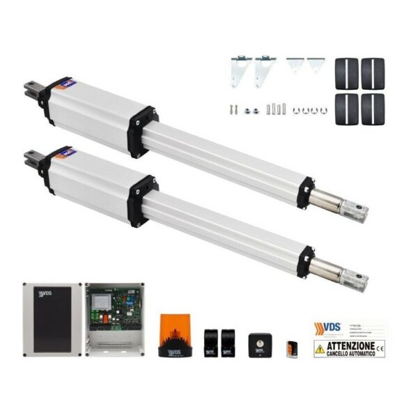 KIT AUTOMAZIONE 2 ANTE PER CANCELLI FINO A 5MT VDS 112542/4